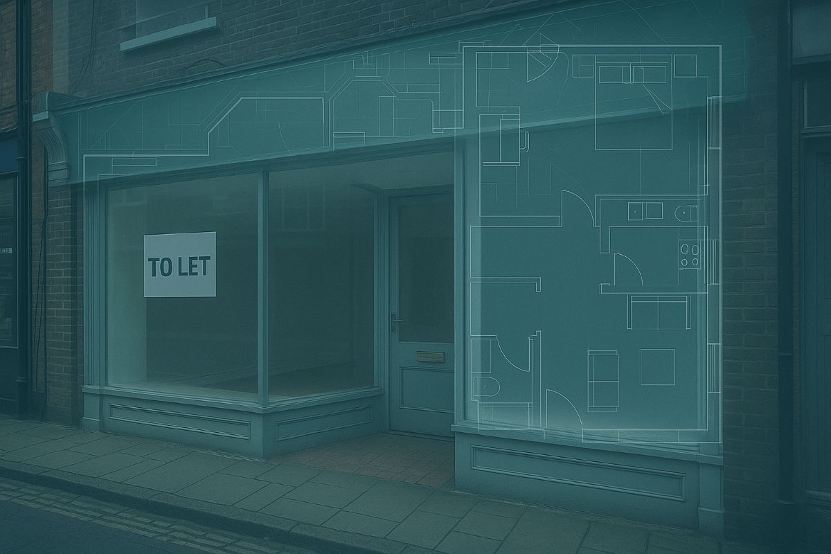 Turning Empty Shops into Living Spaces